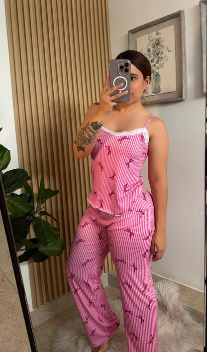 ONE SIZE STRAP PAJAMA PANTS