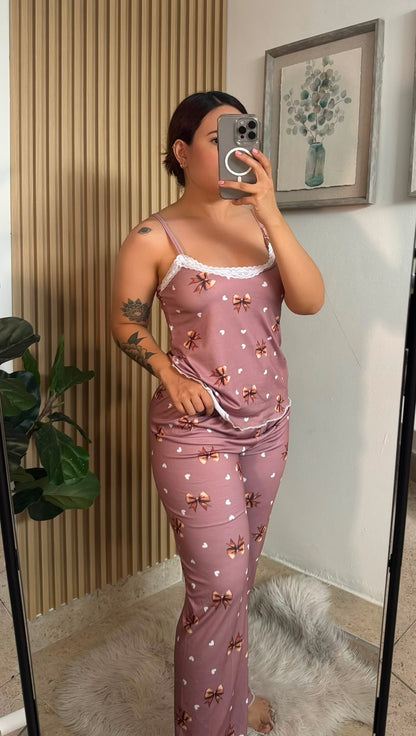 ONE SIZE STRAP PAJAMA PANTS