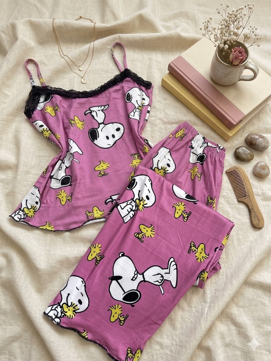 ONE SIZE STRAP PAJAMA PANTS