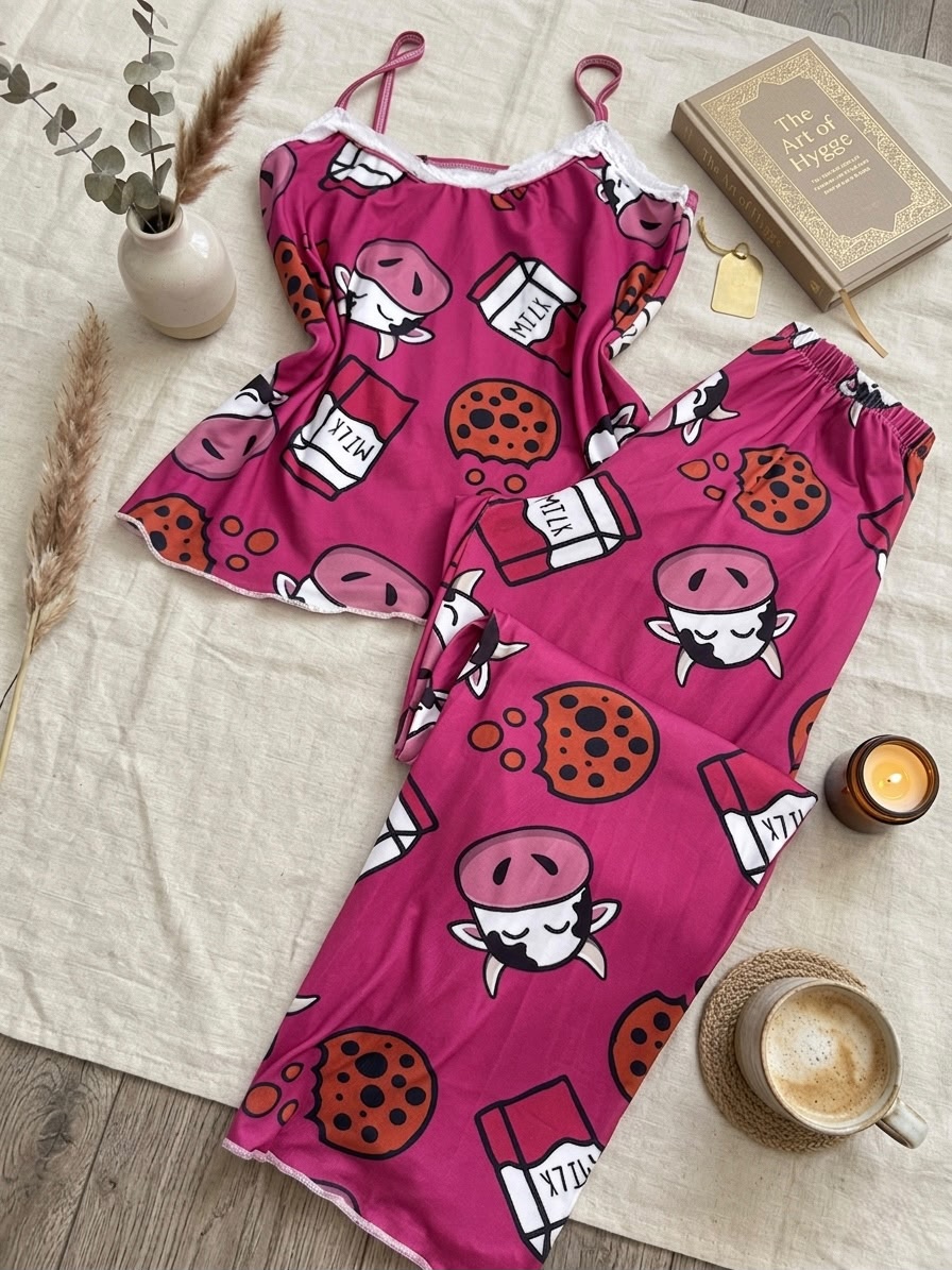 ONE SIZE STRAP PAJAMA PANTS