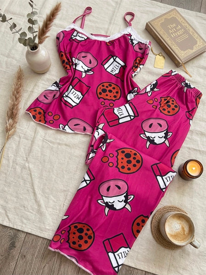 ONE SIZE STRAP PAJAMA PANTS