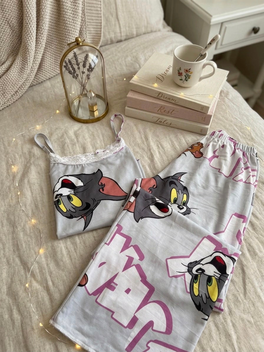ONE SIZE STRAP PAJAMA PANTS