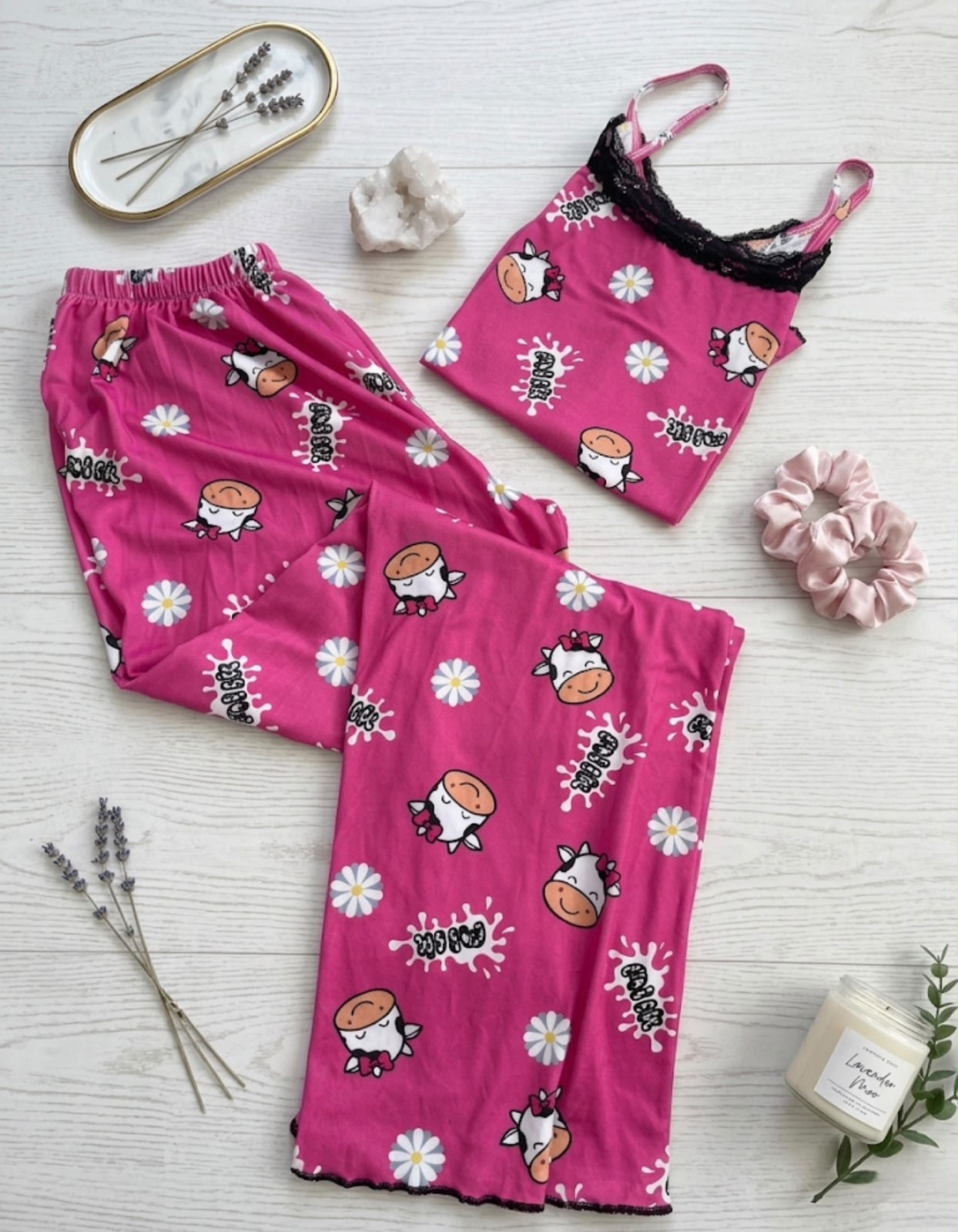 ONE SIZE STRAP PAJAMA PANTS