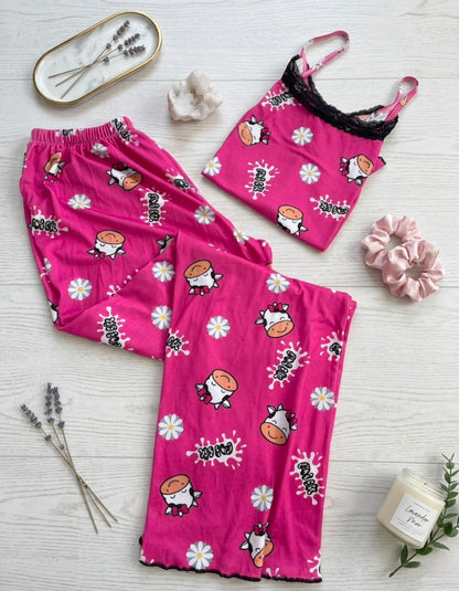 ONE SIZE STRAP PAJAMA PANTS