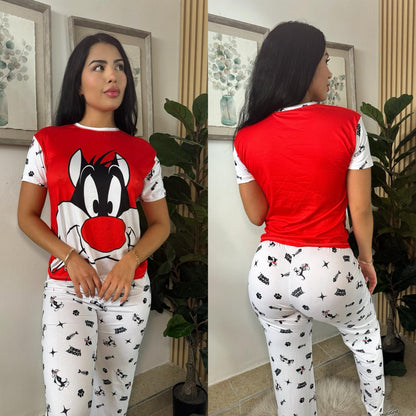 PANTALON CAMISETA TALLA UNICA