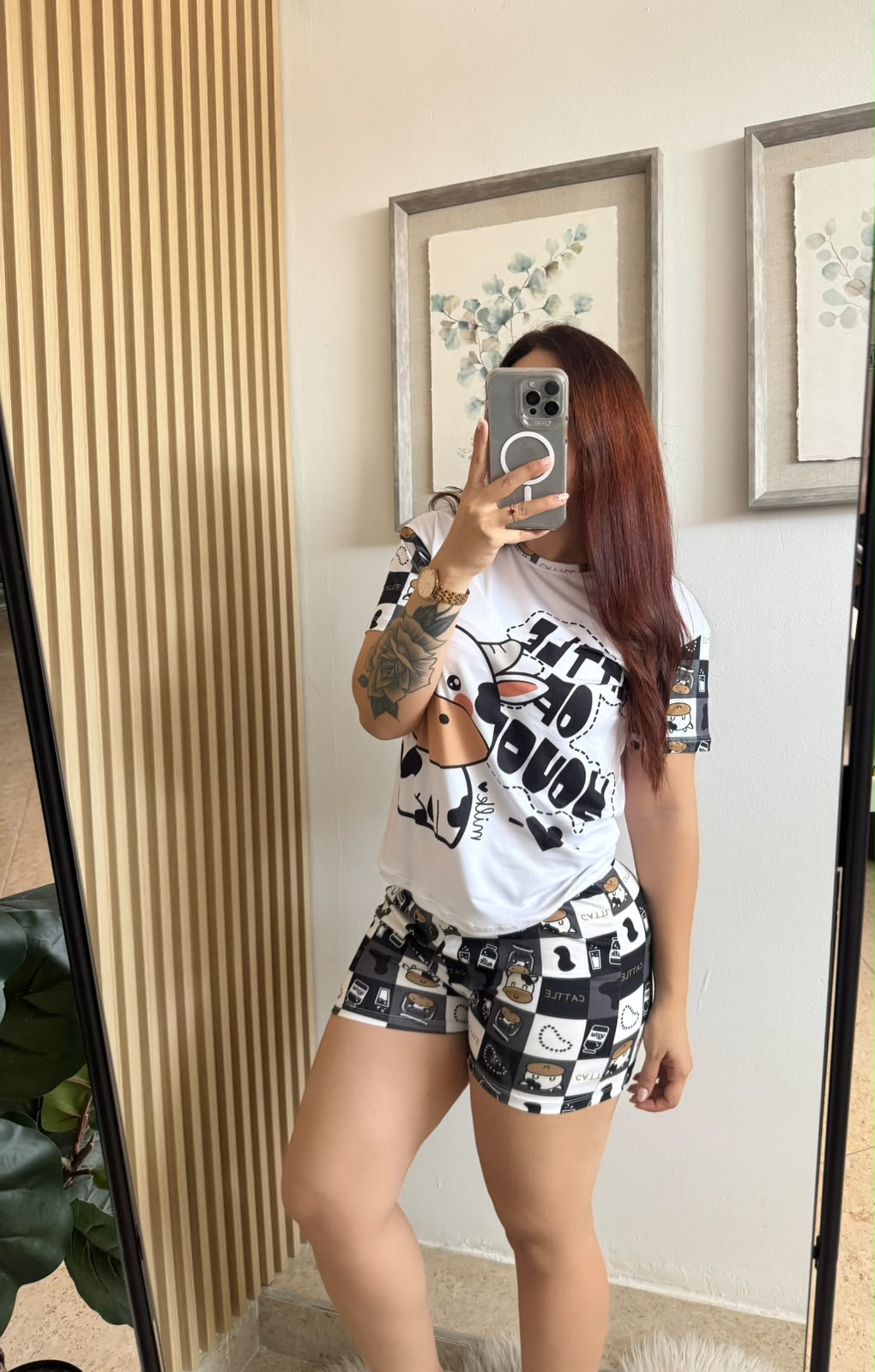 SHORT CAMISETA TALLA UNICA