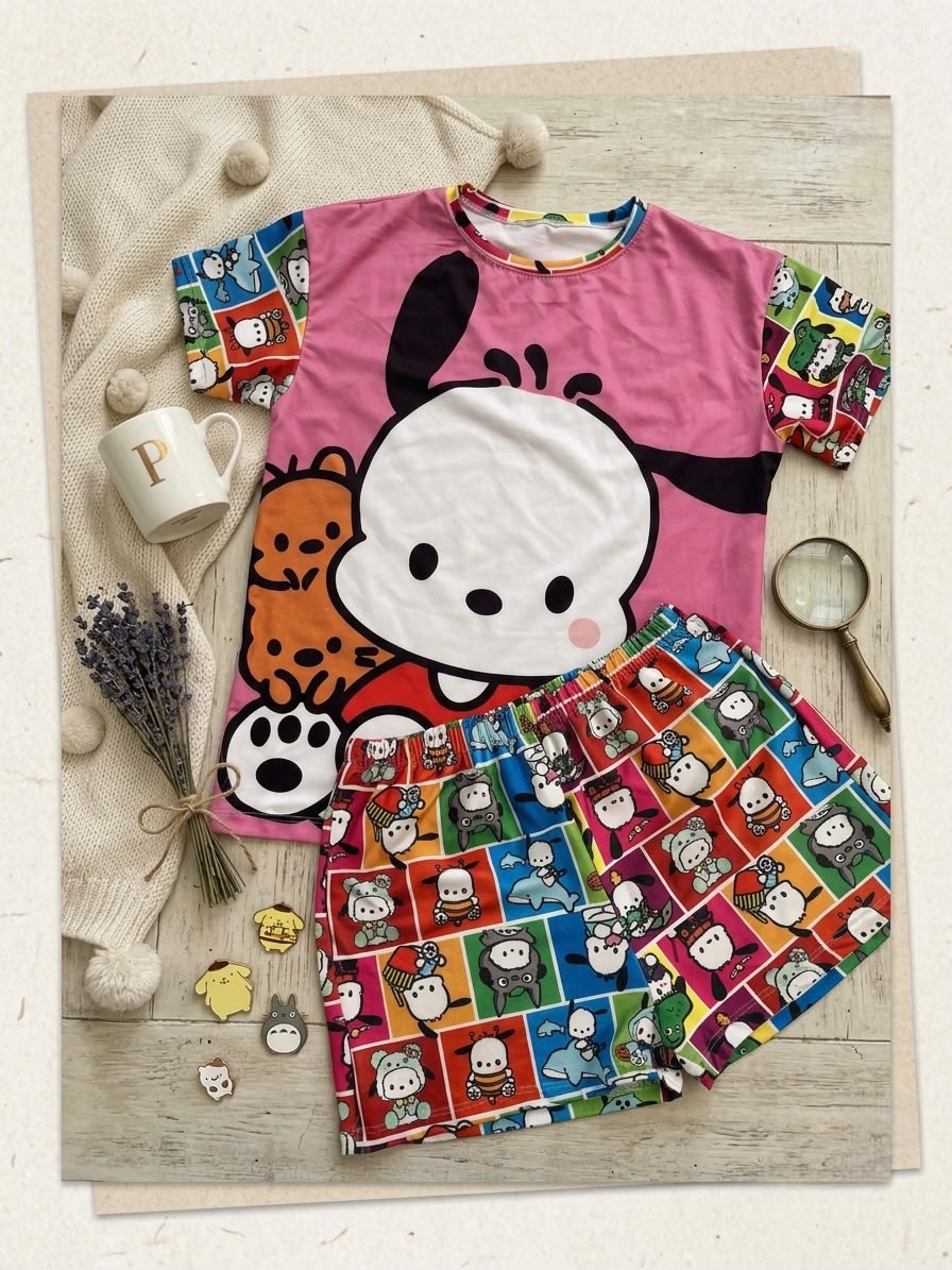SHORT CAMISETA TALLA UNICA