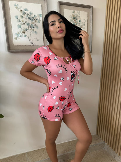 ENTERIZO MANGA TALLA UNICA