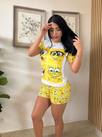 SHORT CAMISETA TALLA UNICA