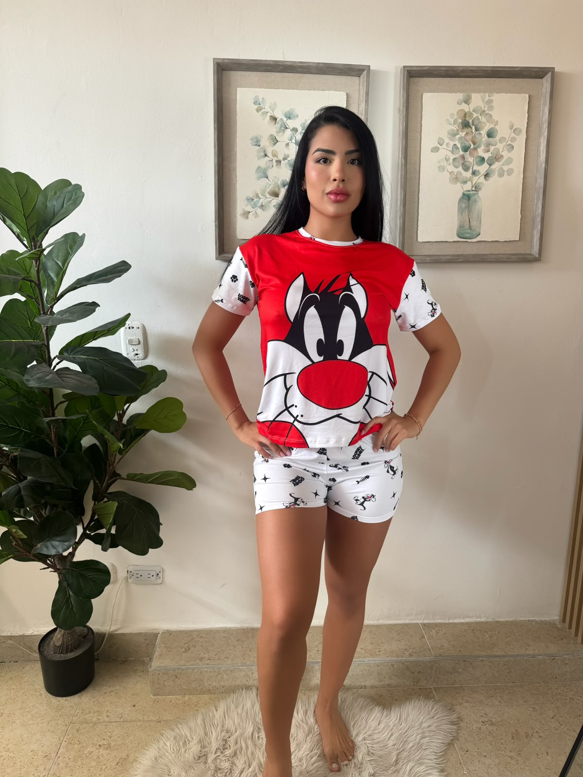 SHORT CAMISETA TALLA UNICA