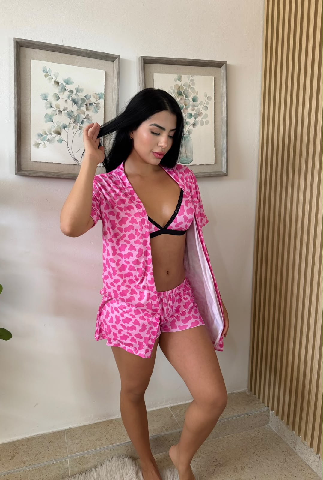 TRIO PAJAMAS WITH SEXY LIFTERS