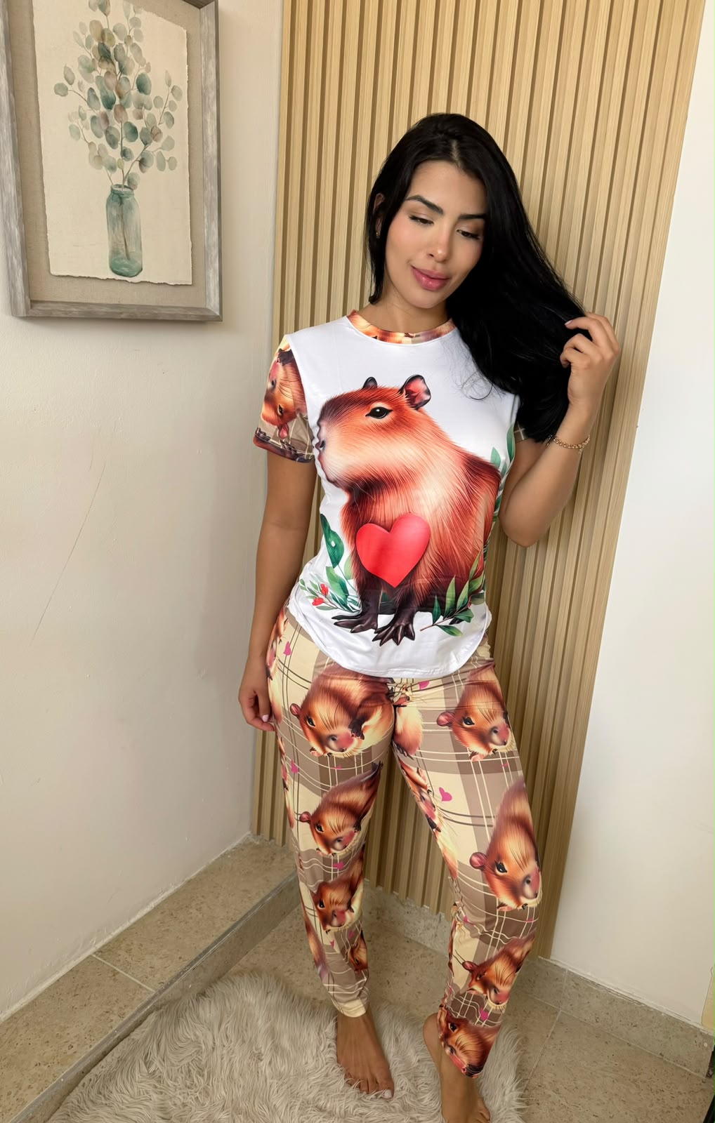 PANTALON CAMISETA TALLA UNICA