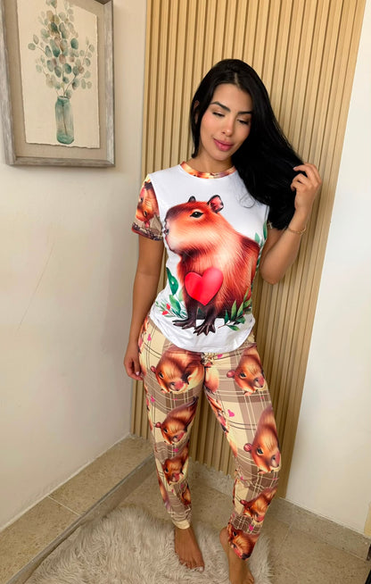 PANTALON CAMISETA TALLA UNICA