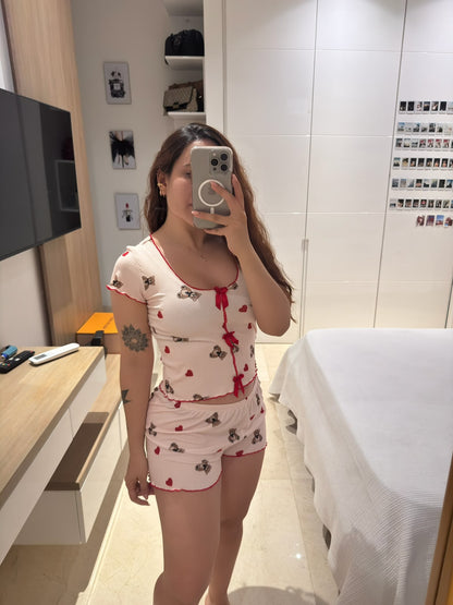 SHORT CAMISETA RIB