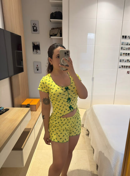 SHORT CAMISETA RIB
