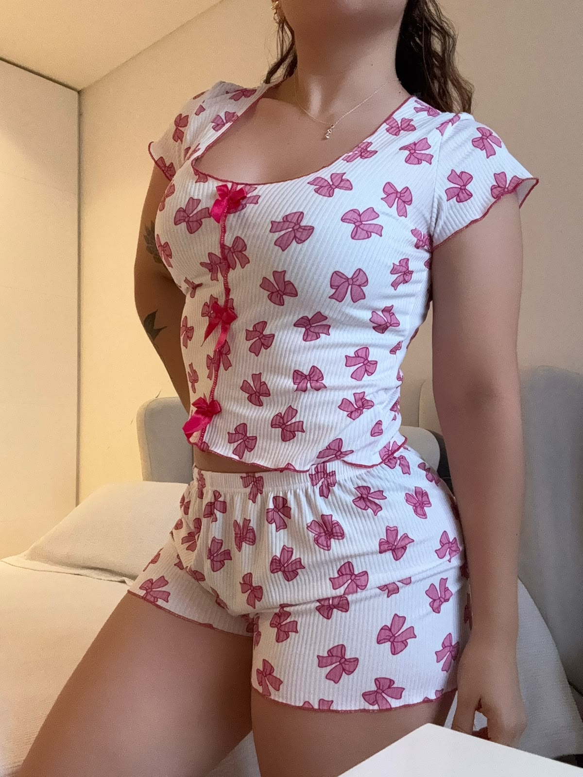SHORT CAMISETA RIB