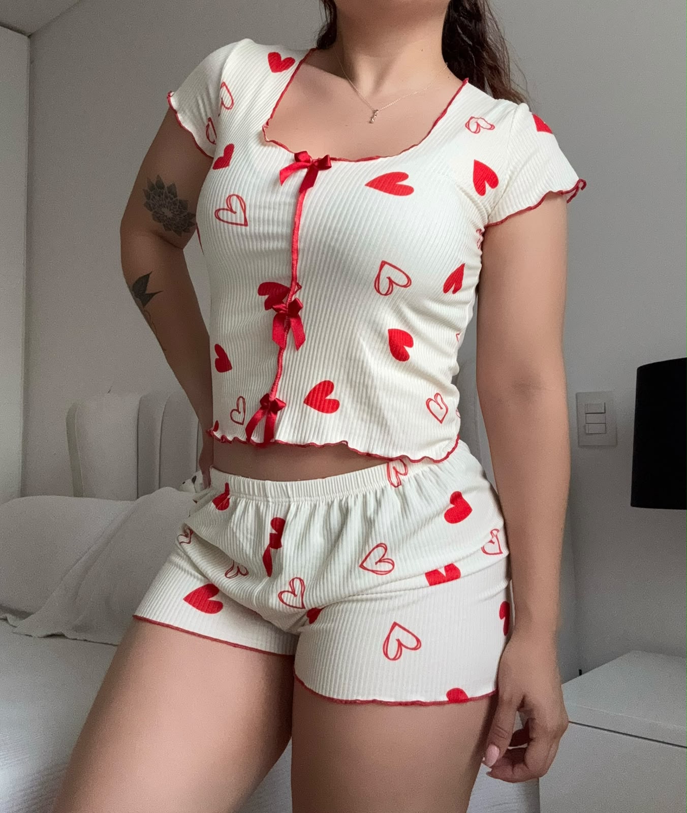 SHORT CAMISETA RIB