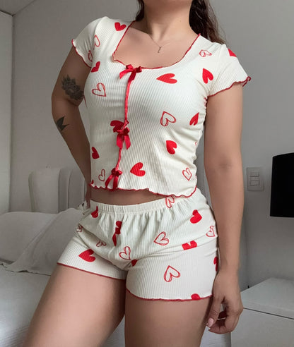 SHORT CAMISETA RIB