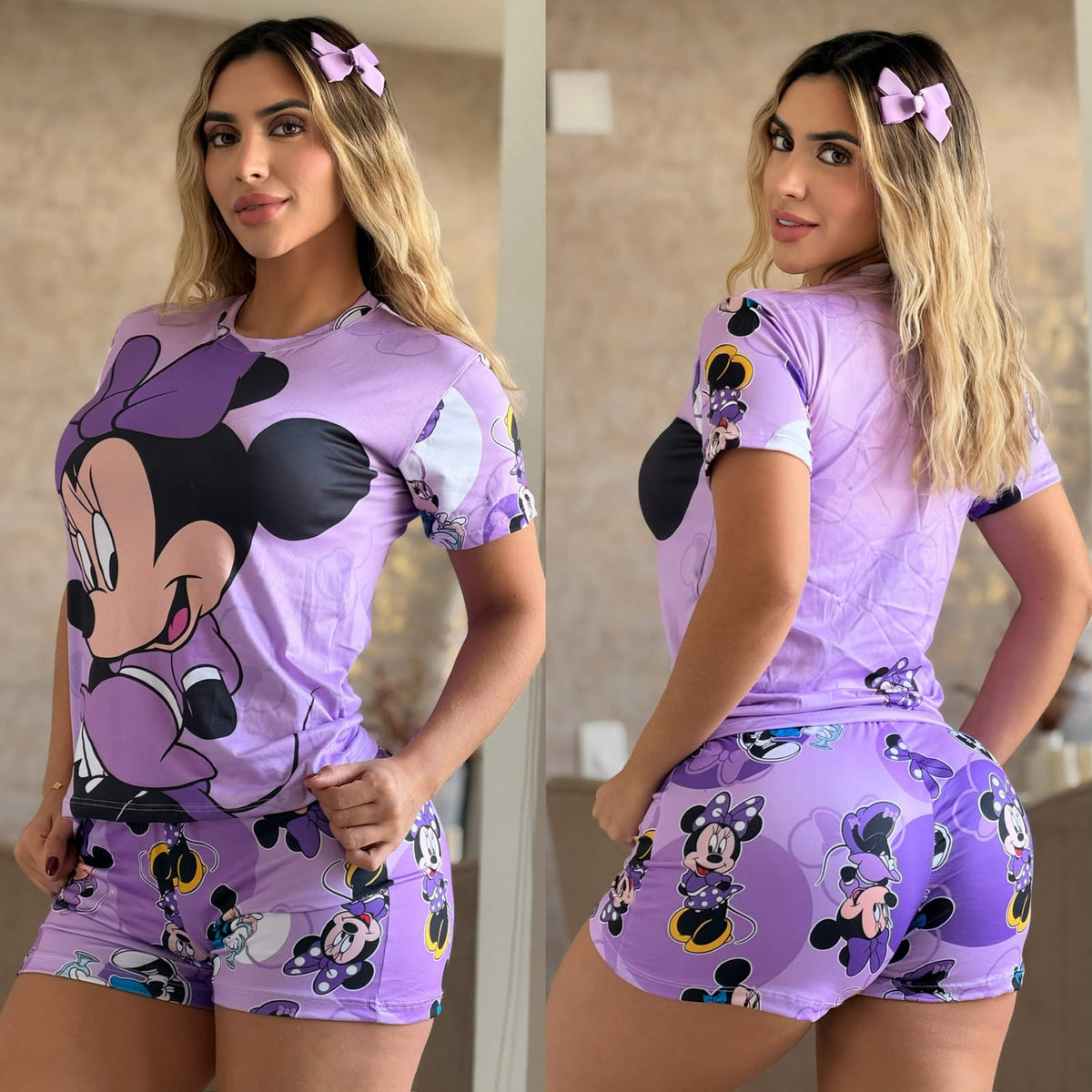 SHORT CAMISETA TALLA UNICA