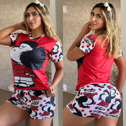 SHORT CAMISETA TALLA UNICA